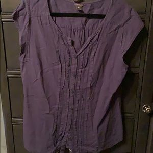 Short sleeve linen shirt by Eddie Bauer